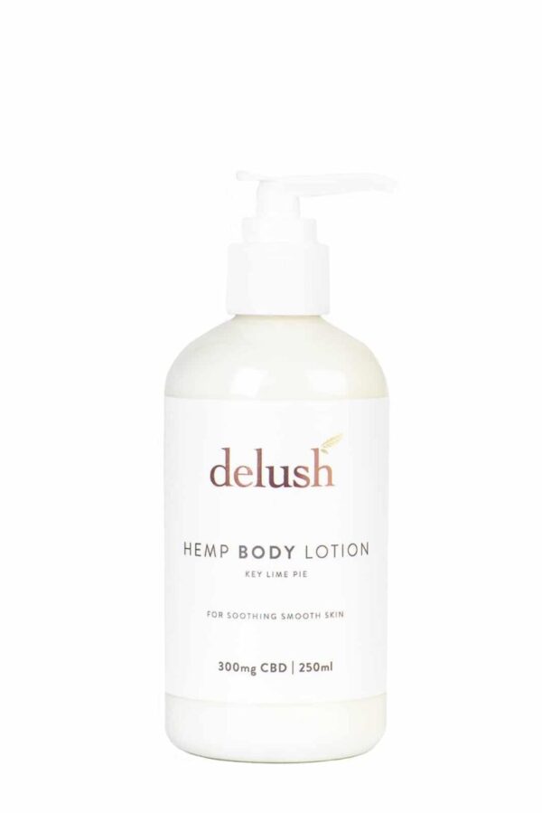 Delush – Hemp Body Lotion – Key Lime Pie