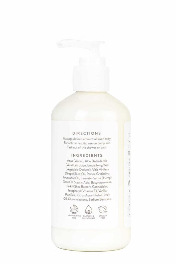 Delush – Hemp Body Lotion – Key Lime Pie - Image 2