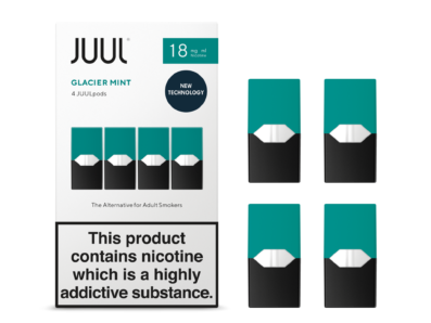 GLACIER MINT JUUL PODS